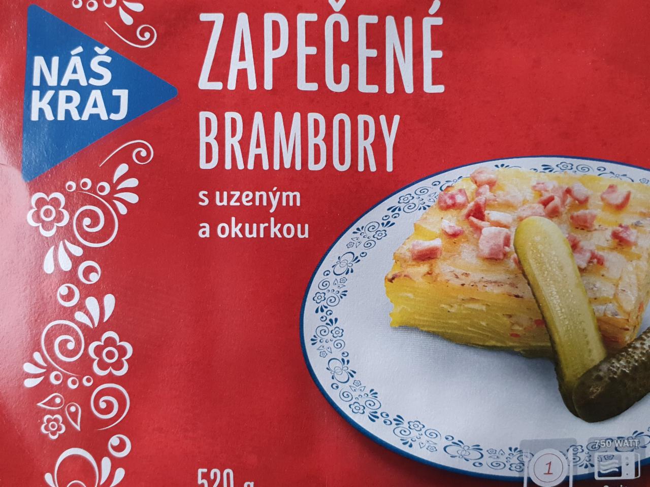 Fotografie - Zapečené brambory s uzeným a okurkou Náš kraj