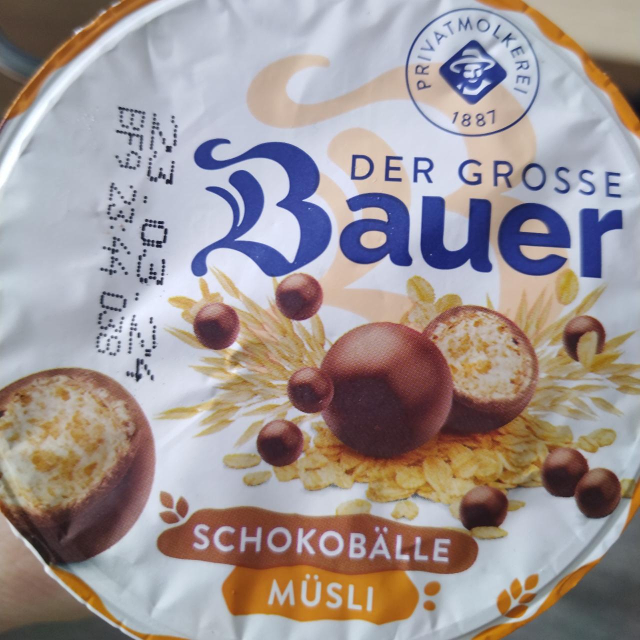 Fotografie - Schokobälle Müsli Der grosse Bauer