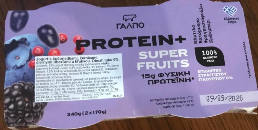 Fotografie - PROTEIN+ Super Fruit 0% tuku