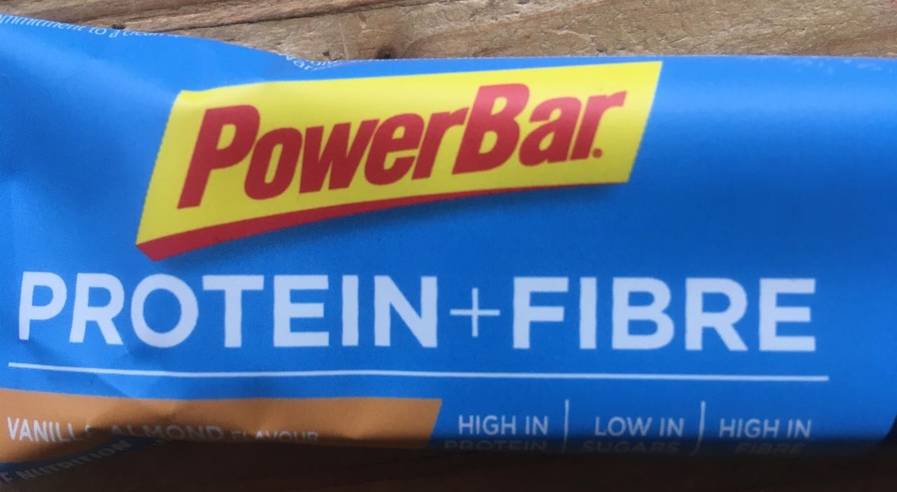 Fotografie - Protein + Fibre Vanilla Almond PowerBar