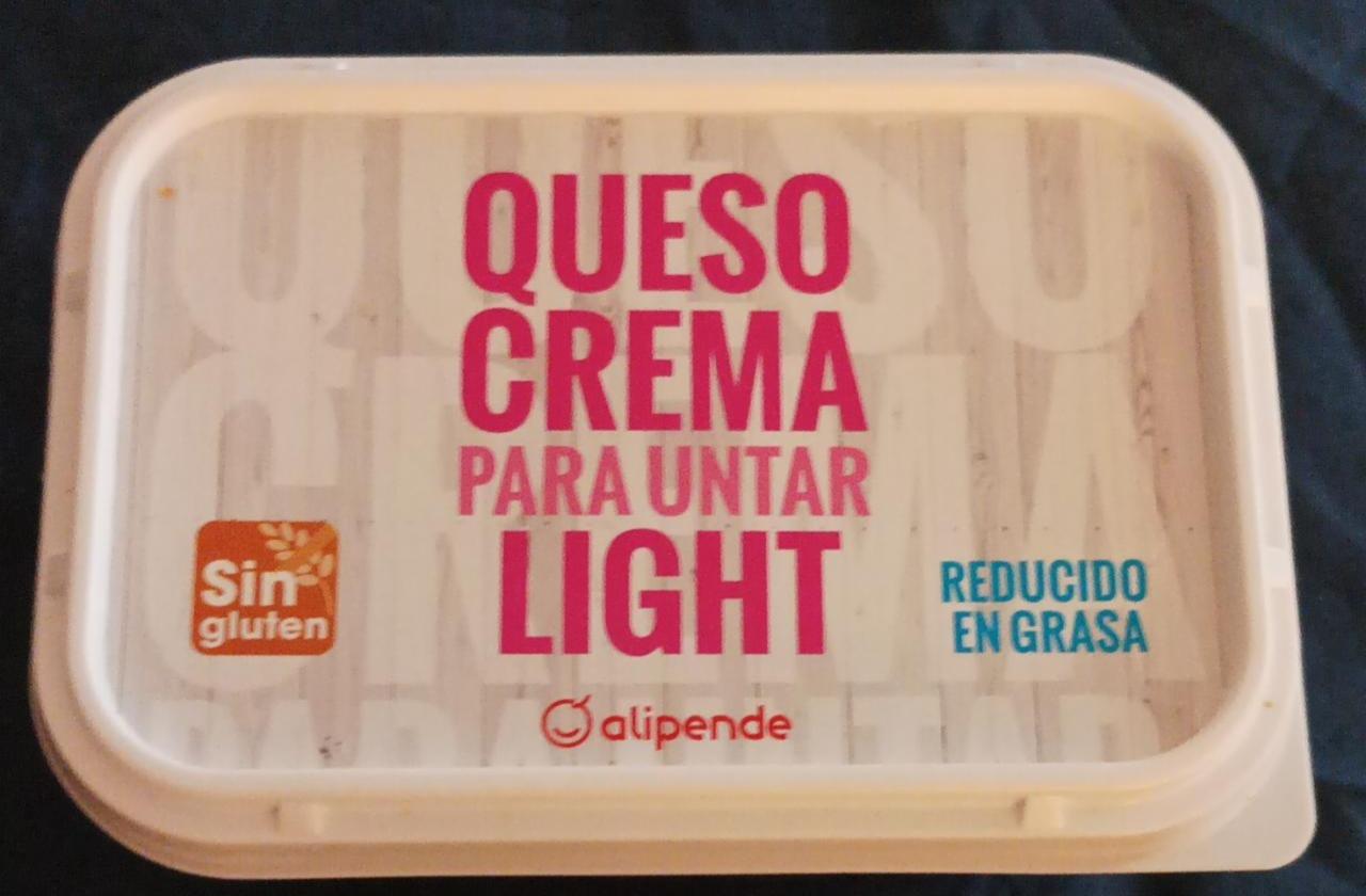 Fotografie - Queso crema para untar light Alipende