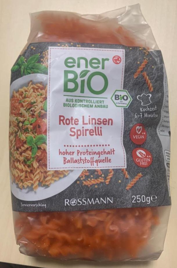 Fotografie - Rote Linsen Spirelli EnerBio