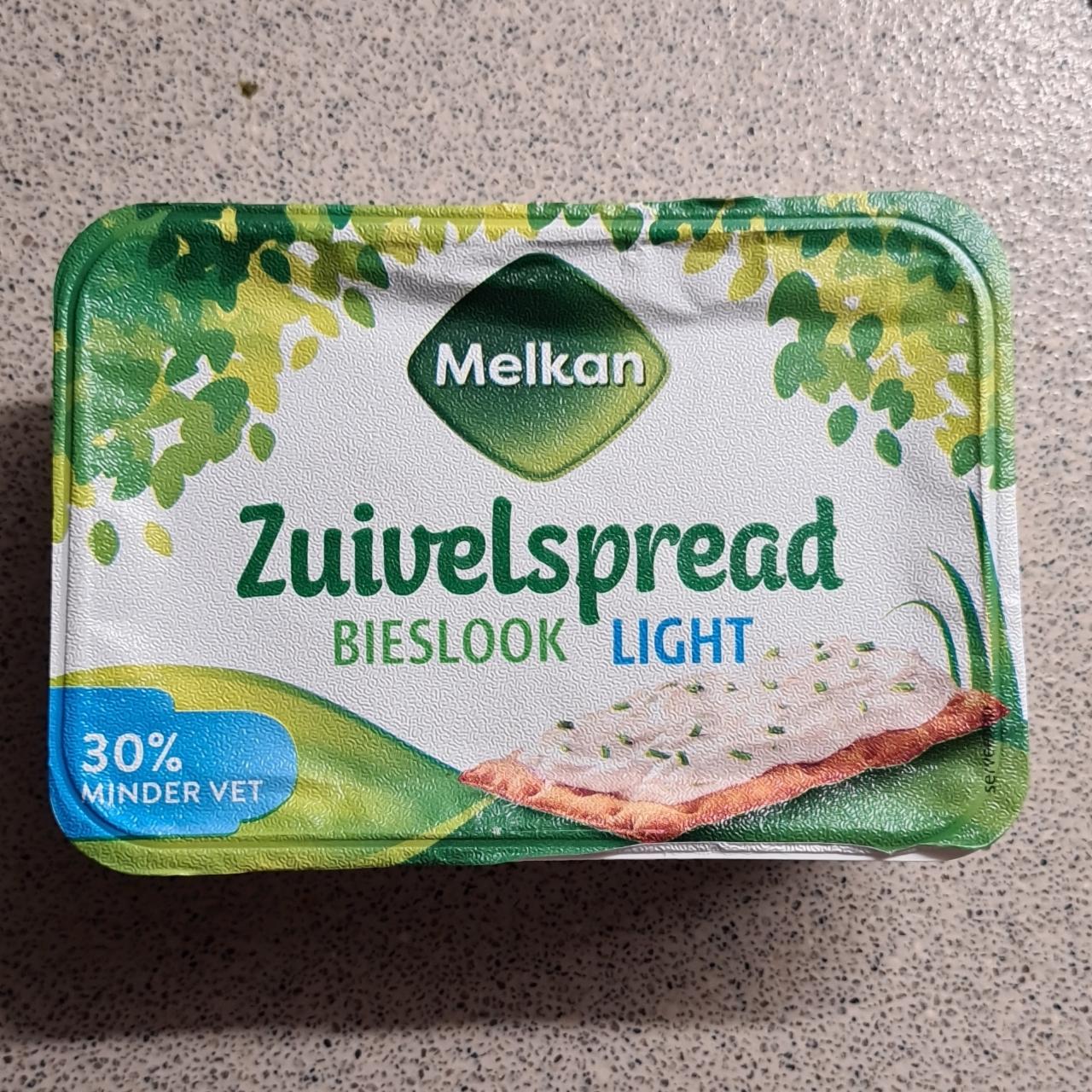 Fotografie - Zuivelspread Bieslook Light Melkan