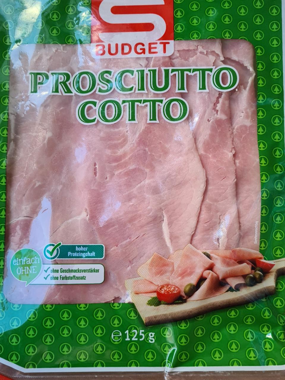 Fotografie - Prosciutto Cotto S Budget