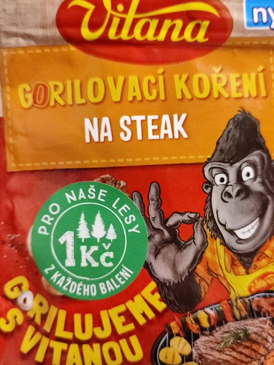 Fotografie - Grilovací koření na steak Vitana