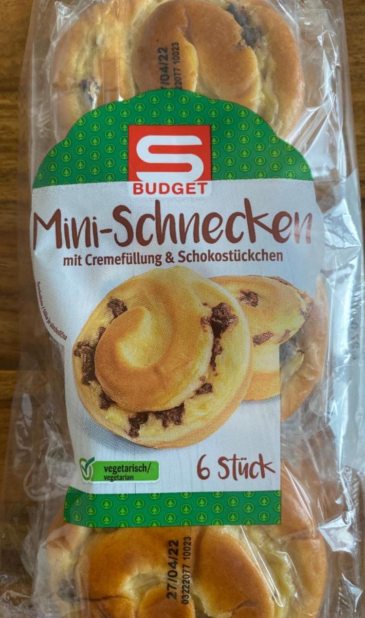 Fotografie - Mini-Schnecken mit Cremefüllung & Schokostückchen S Budget