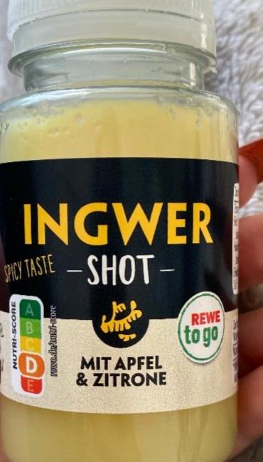 Fotografie - ingwer shot Rewe to go