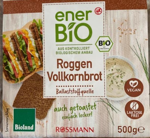 Fotografie - Roggen Vollkornbrot EnerBio