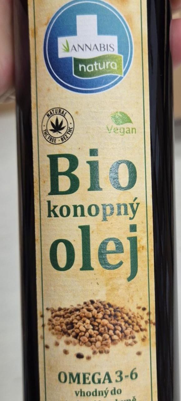 Fotografie - Bio konopný olej Annabis natura