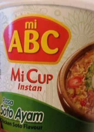 Fotografie - mi cup rasa soto Ayam ABC