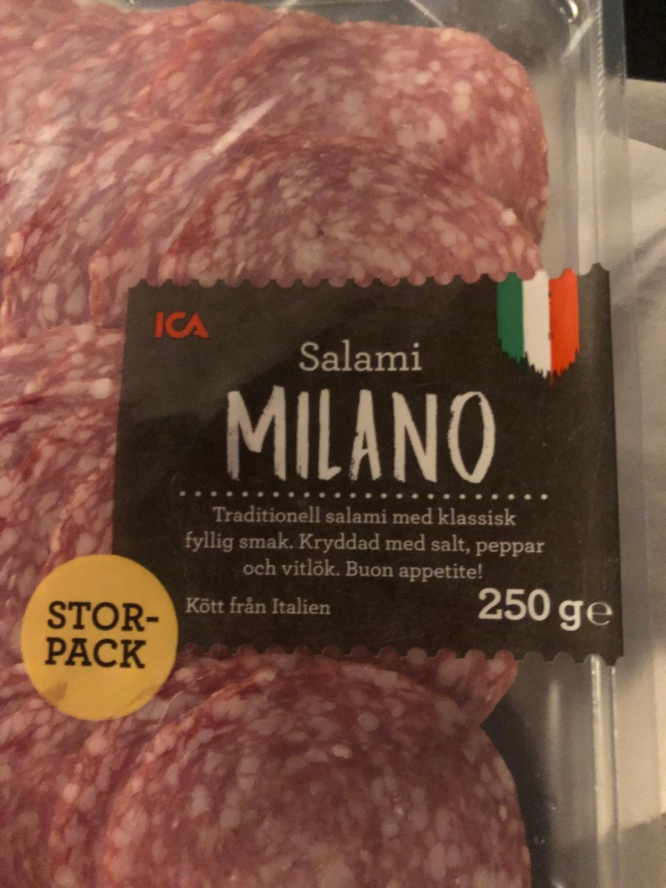 Fotografie - salami Milano ICA