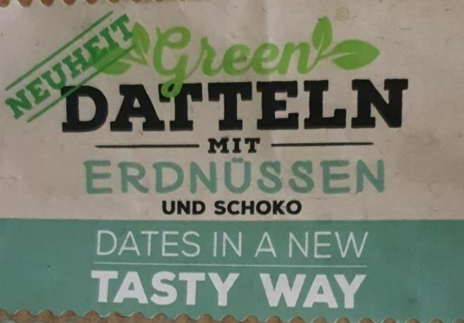 Fotografie - Datteln mit erdnüssen und schoko Green Snacks