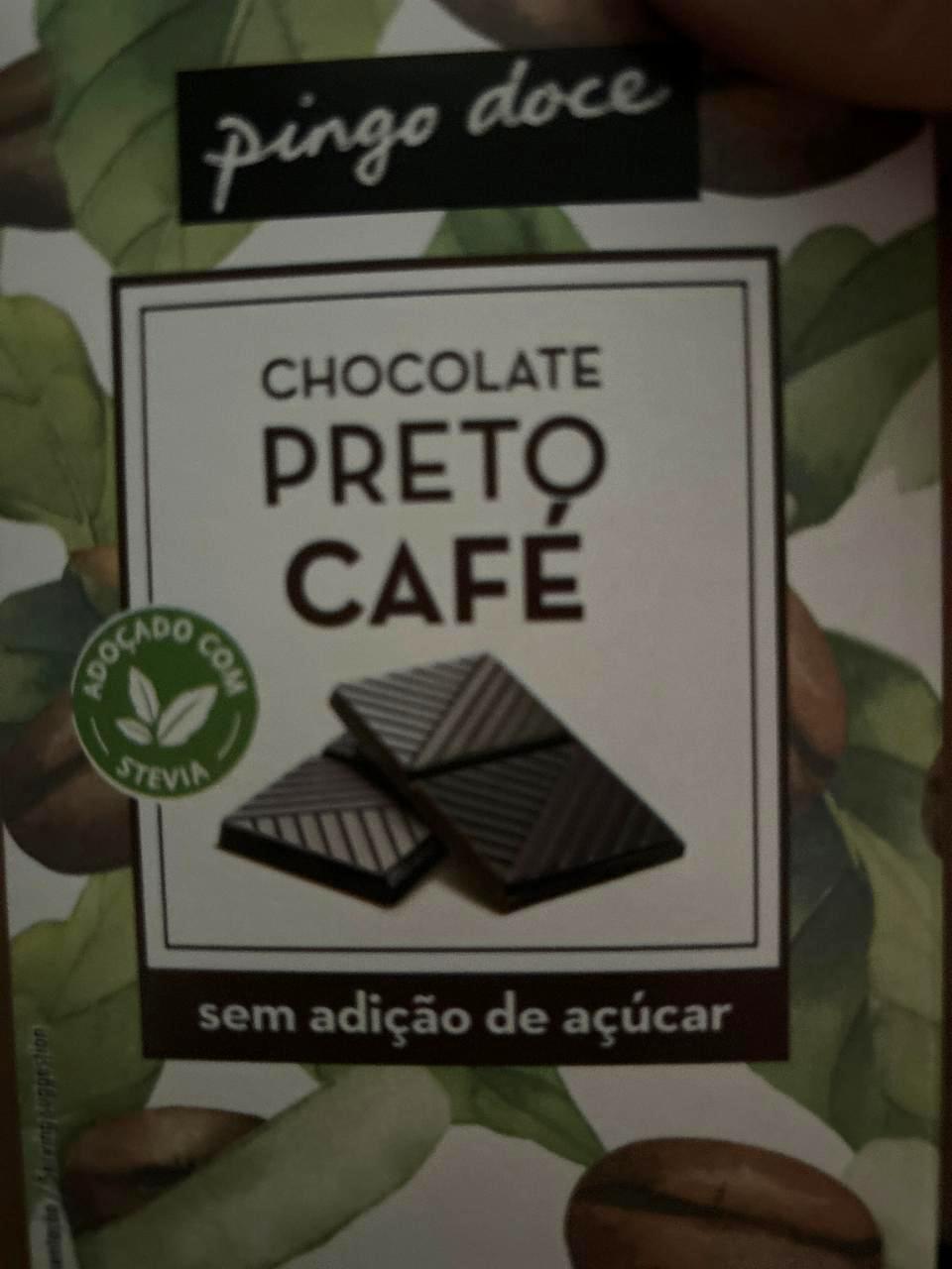 Fotografie - Chocolate café preto Pingo Doce