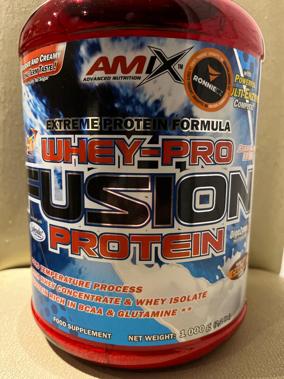 Fotografie - Amix Whey Pure Fusion Protein Cookies Cream