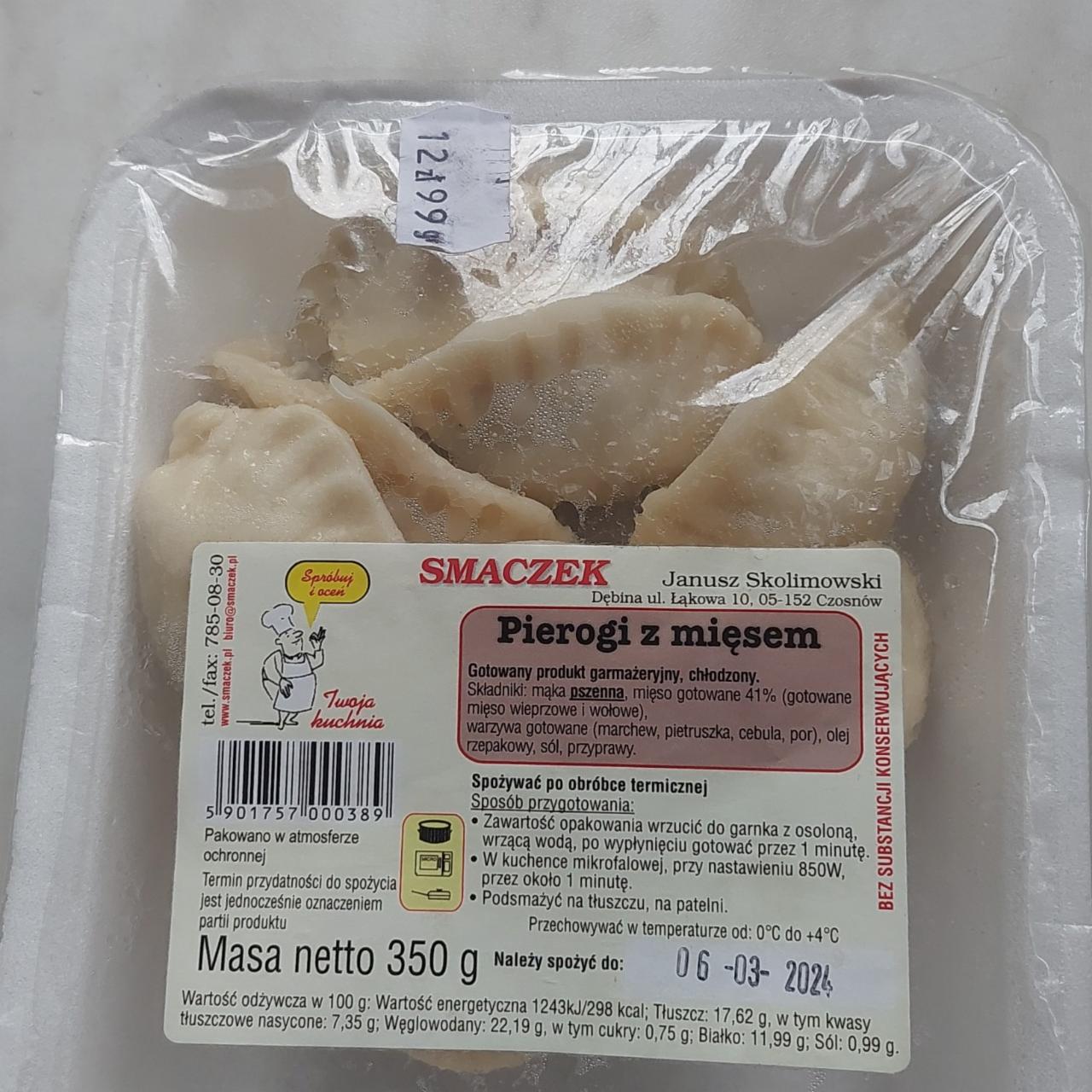 Fotografie - Pierogi z miẹsem Smaczek