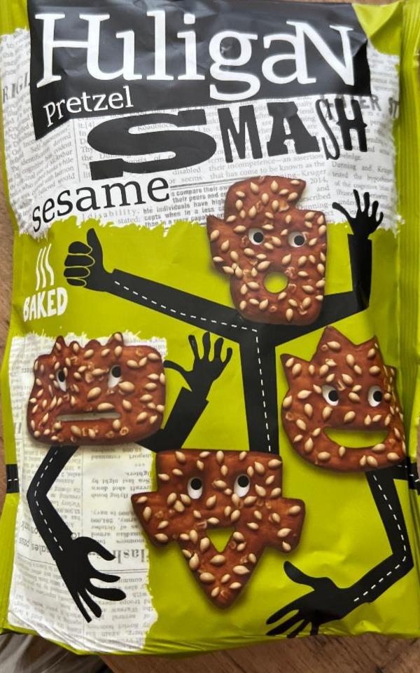 Fotografie - Pretzel smash sesame HuligaN