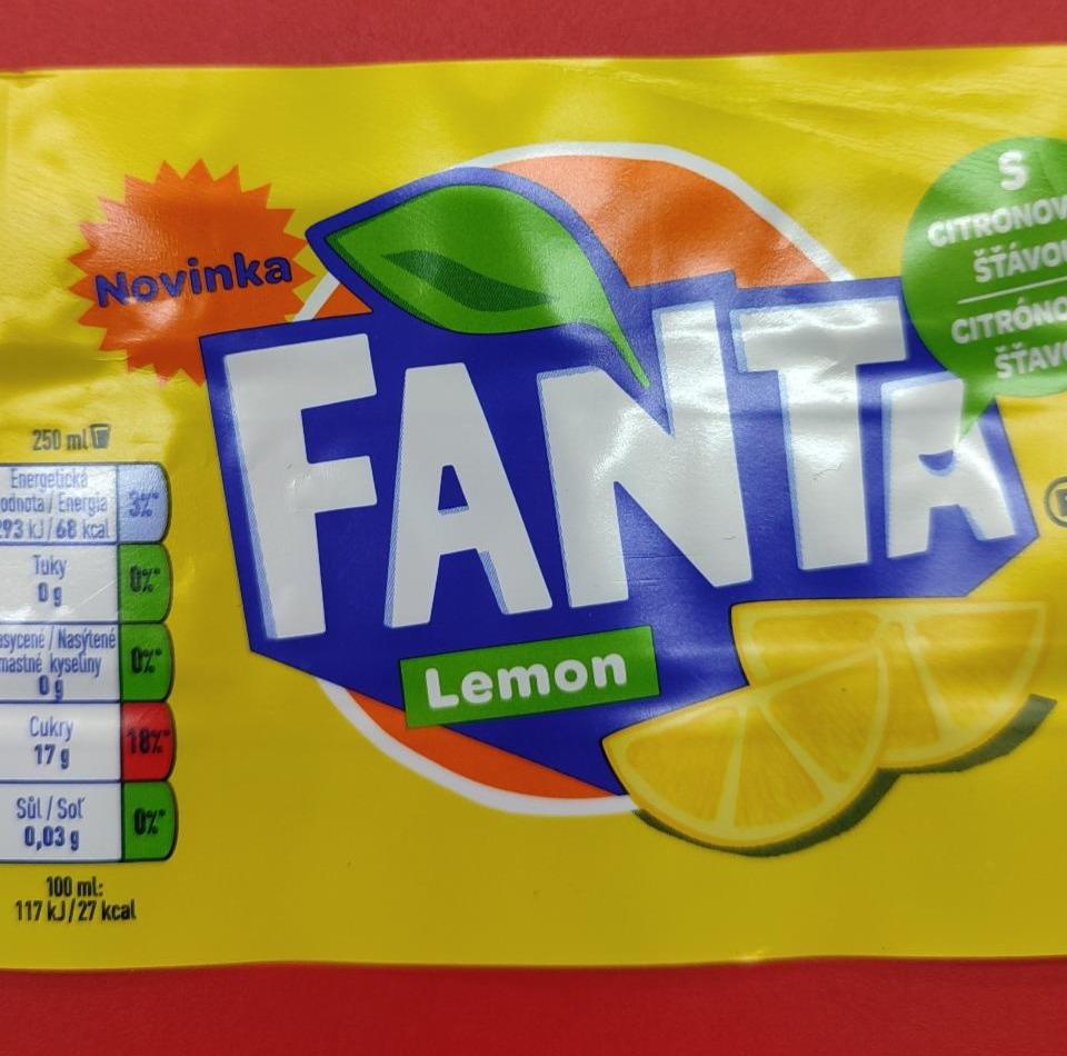 Fotografie - Fanta Lemon