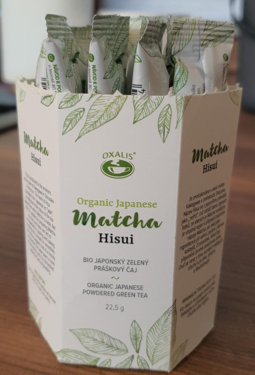 Fotografie - Organic japanese matcha hisui Oxalis