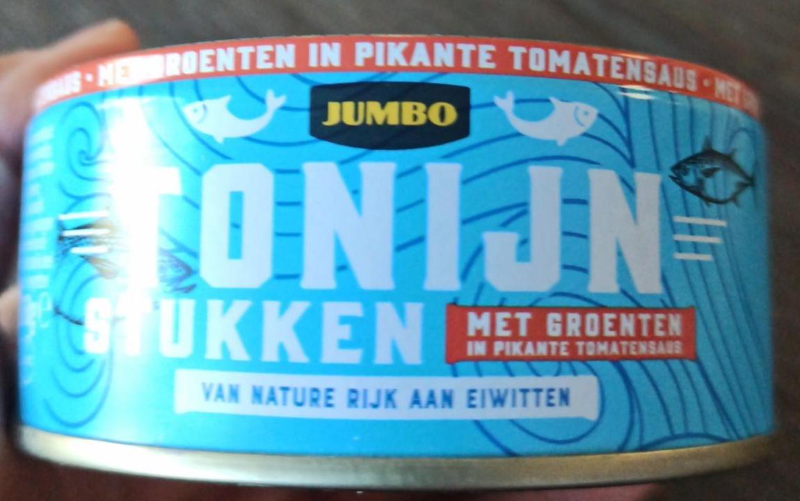 Fotografie - Tonijn met Groenten in Pikante Tomatensaus Jumbo