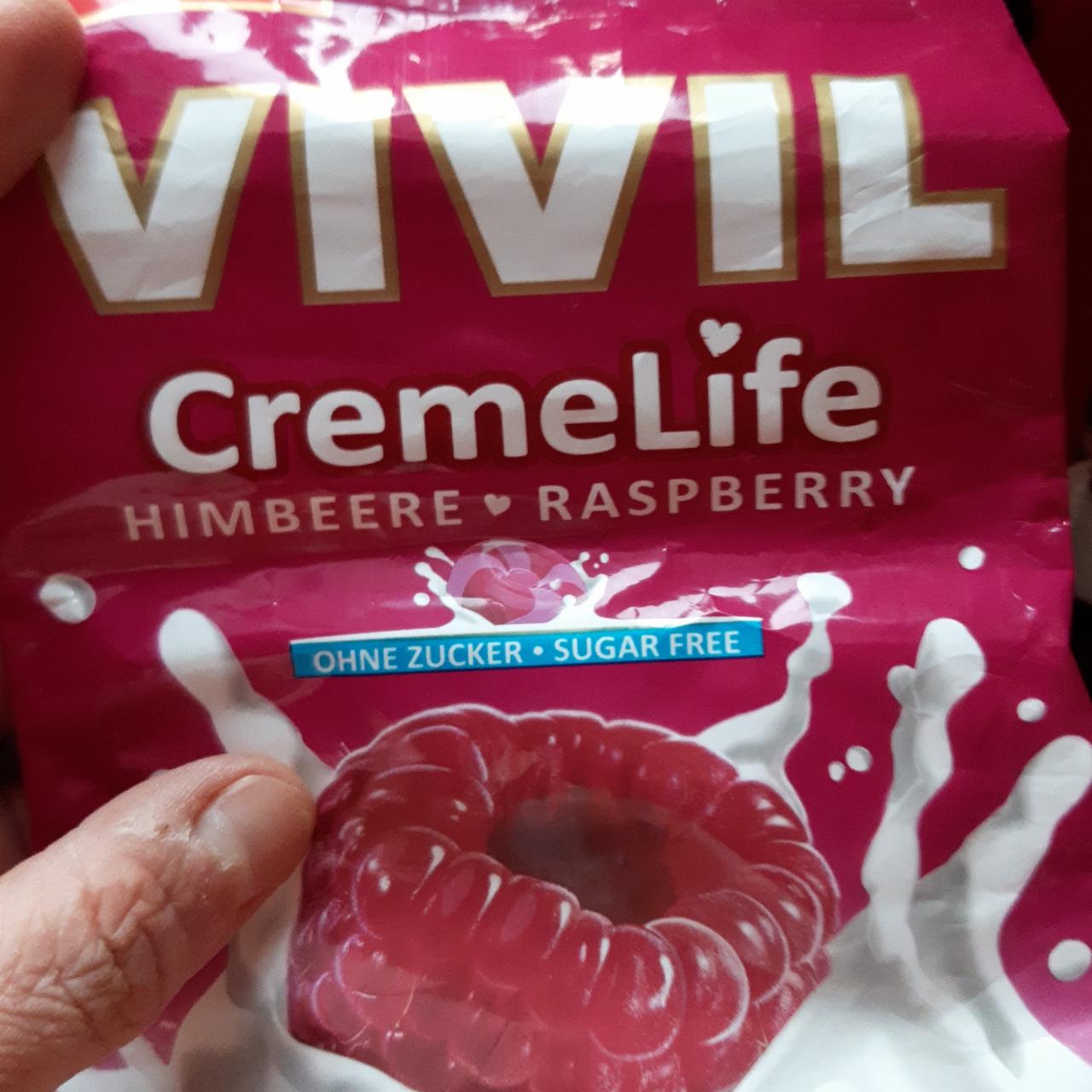 Fotografie - CremeLife raspberry sugar free Vivil