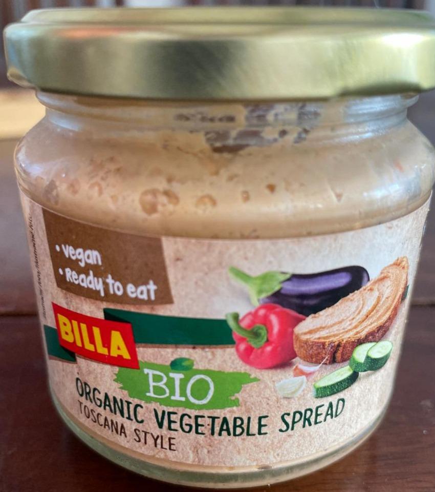 Fotografie - Organic Vegetable Spread Toscana Style Billa Bio