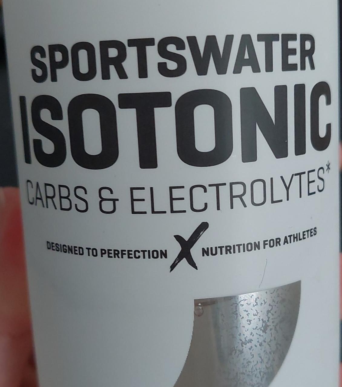 Fotografie - SportsWater Isotonic Lemon NA Nutriathletic