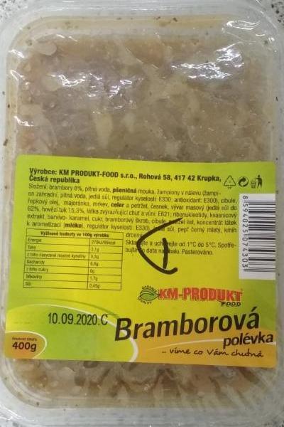 Fotografie - Bramborová polévka KM-produkt