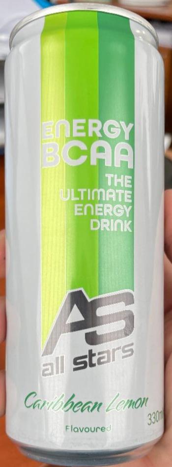 Fotografie - Energy BCAA Drink Caribbean Lemon All Stars