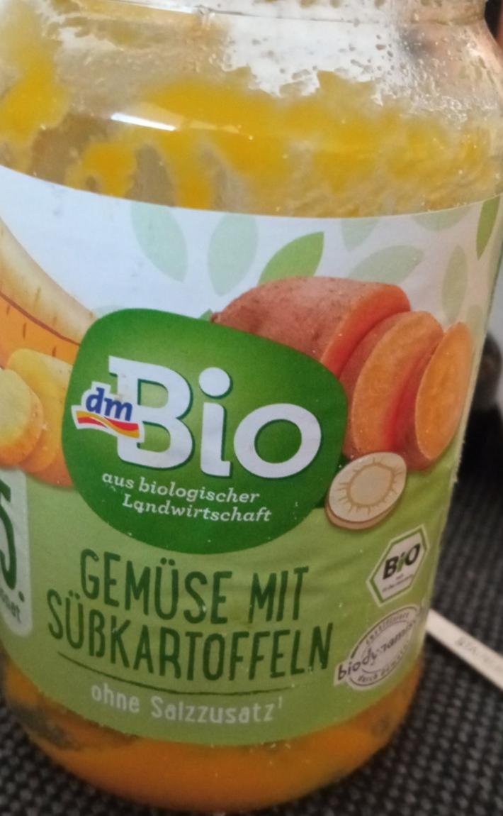 Fotografie - Gemüse mit Süßkartoffeln dmBio