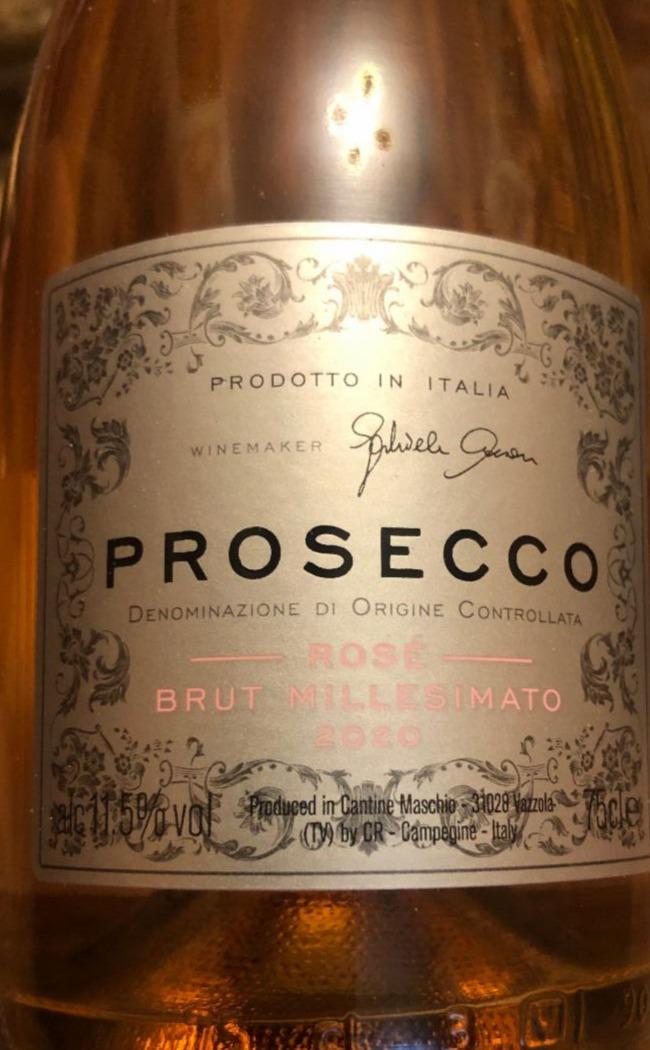 Fotografie - Tesco Finest Prosecco Rose brut Millesimato 2020