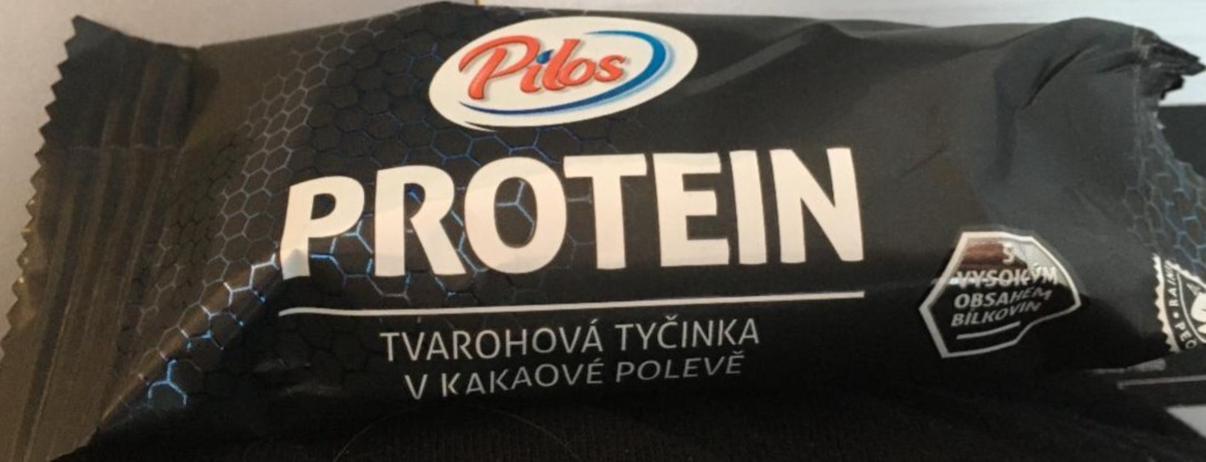 Fotografie - Protein tvarohová tyčinka v kakaové polevě Pilos