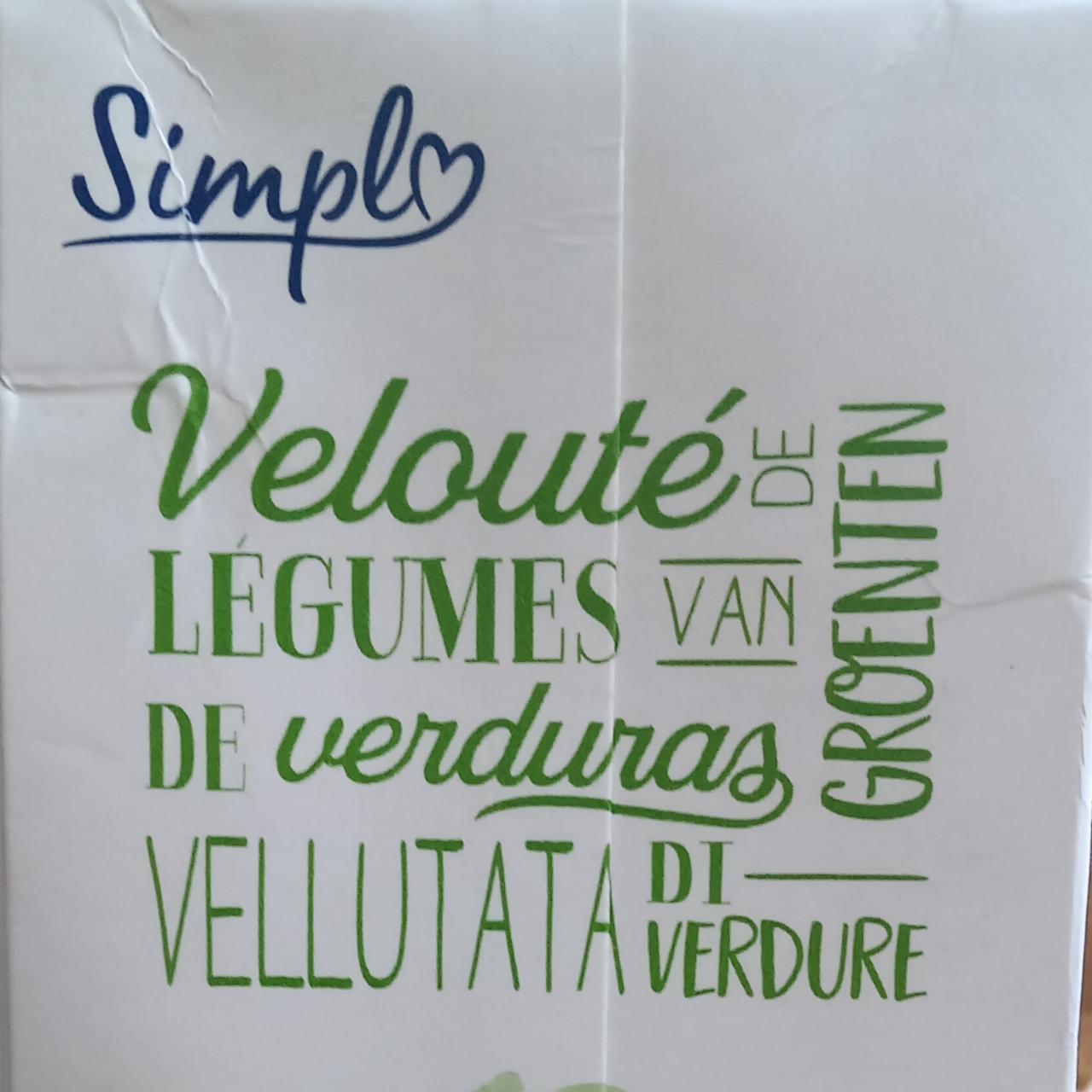 Fotografie - Velouté de légumes Simply