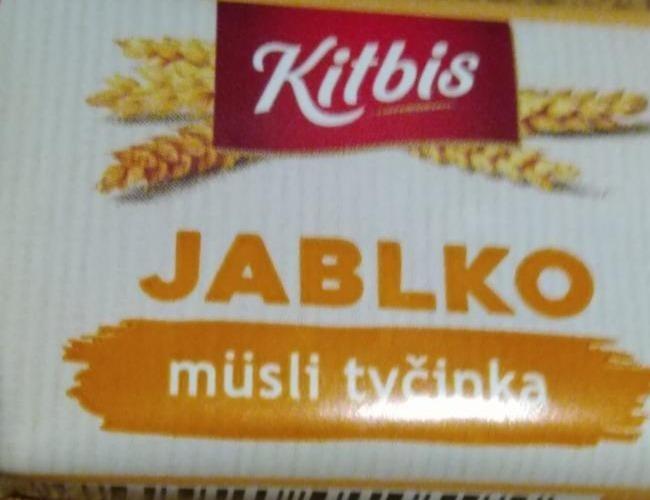 Fotografie - jablko müsli tyčinka Kitbis