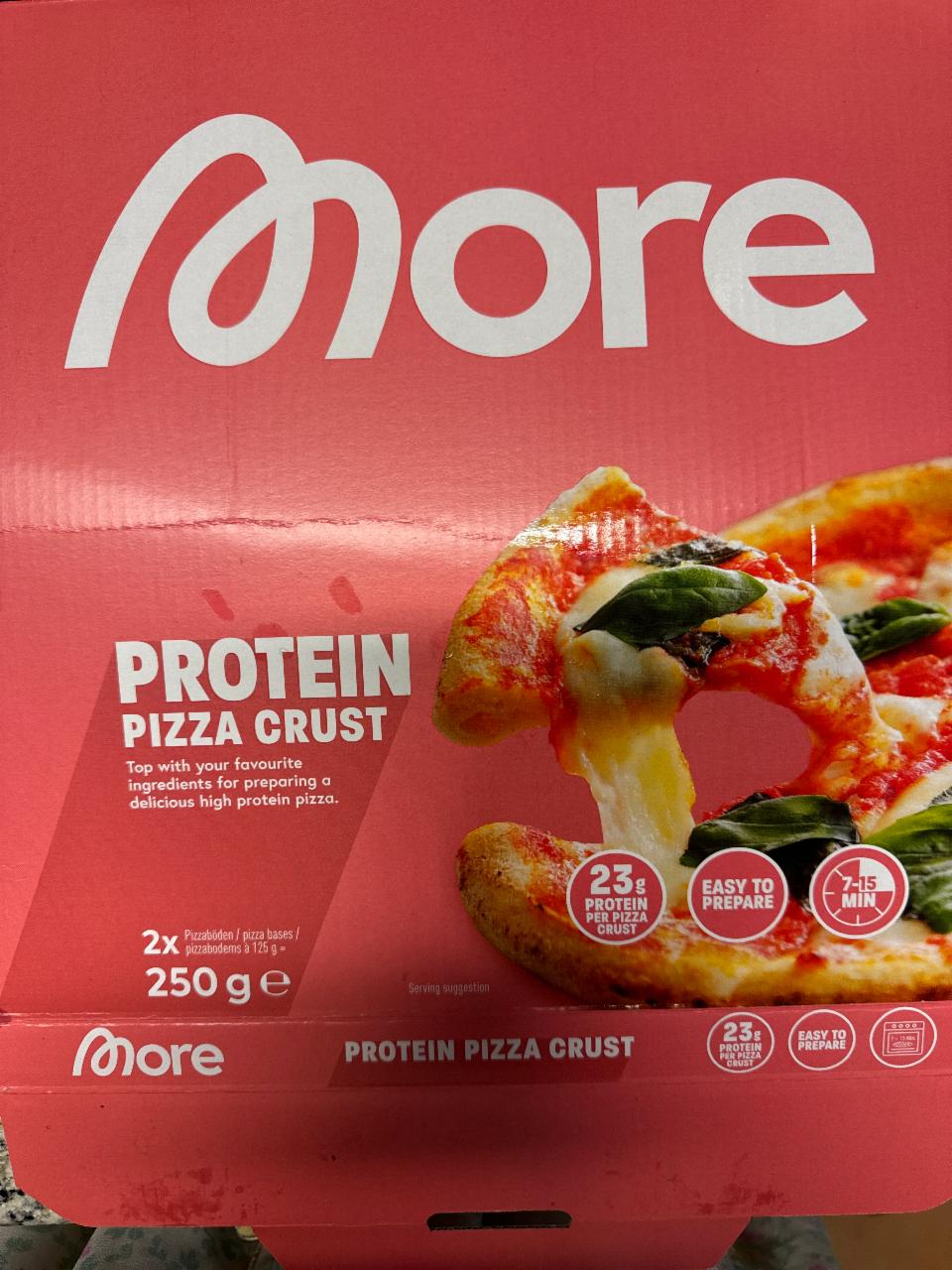 Fotografie - Protein pizza crust More