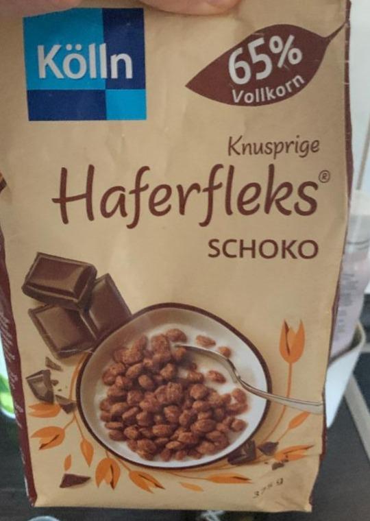 Fotografie - Knusprige Haferfleks Schoko Kölln