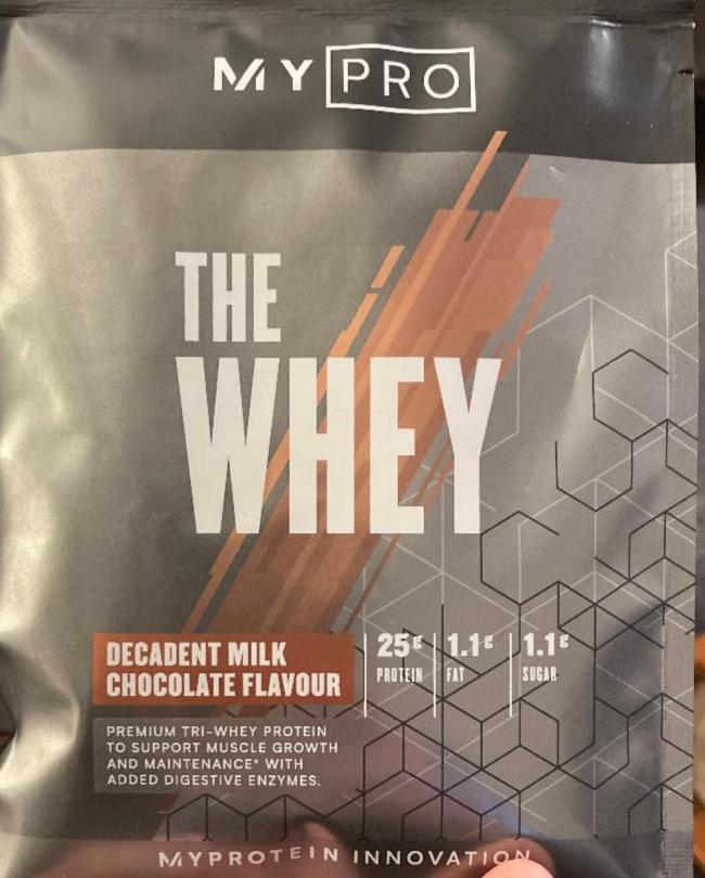 Fotografie - MY PRO The Whey Myprotein Innovation