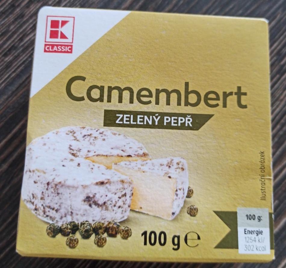 Fotografie - Camembert zelený pepř K-Classic