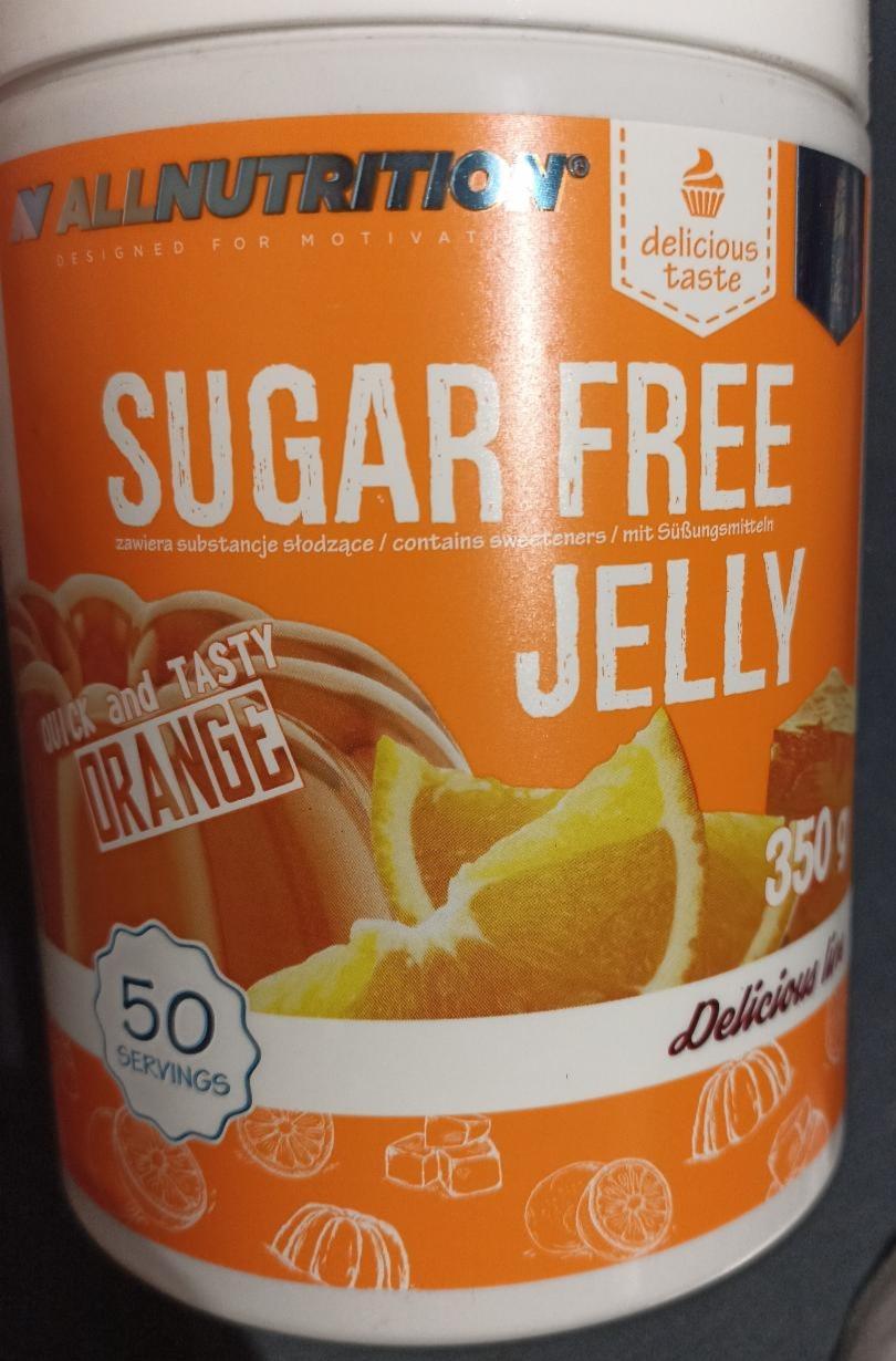 Fotografie - Sugar free jelly orange Allnutrition