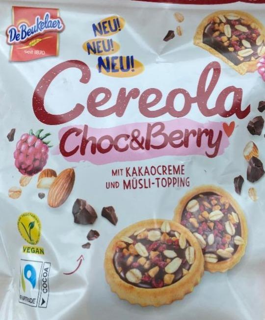 Fotografie - Cereola Choc&Berry mitKakaocreme und Müsli-Topping De Beukelaer