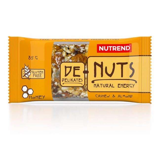 Fotografie - DeNuts cashew & almond (kešu a mandle) Nutrend