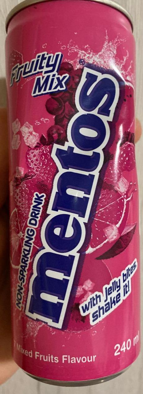 Fotografie - Fruity mix non sparkling drink Mentos