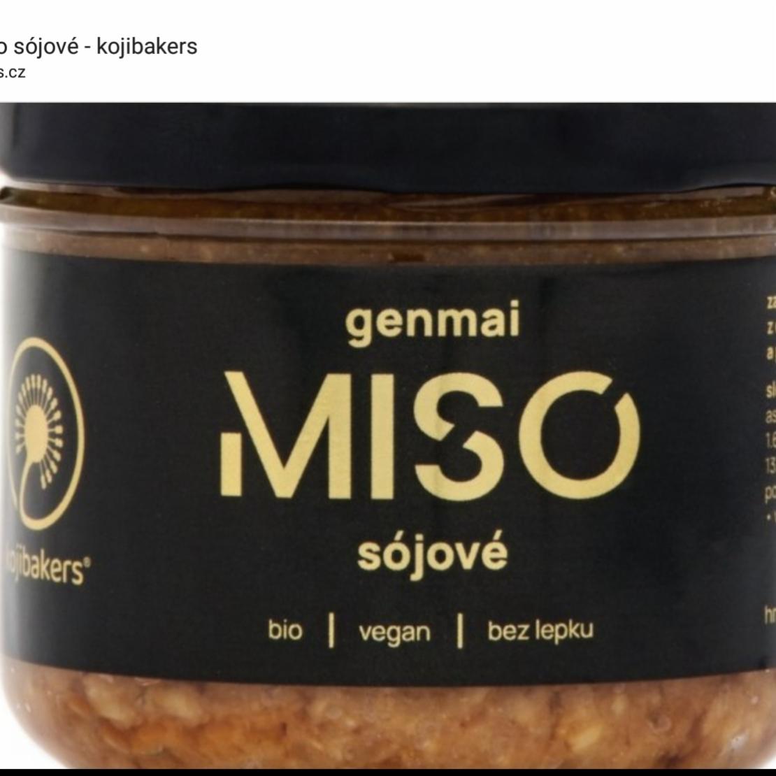 Fotografie - Kojibakers genmai Miso sójové