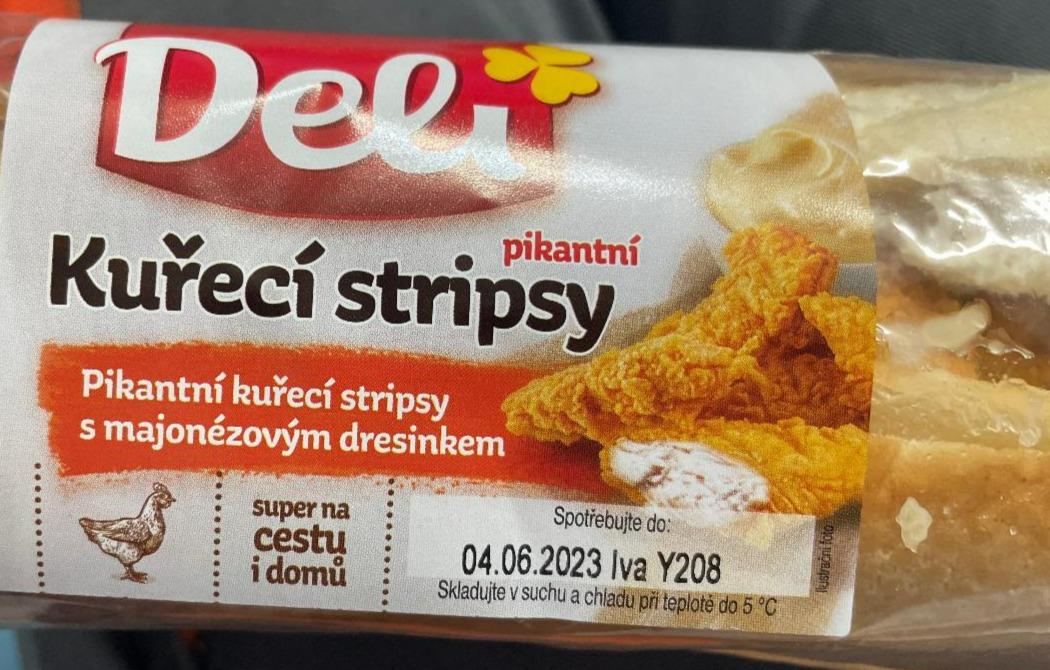 Fotografie - Kuřecí stripsy pikantní Deli