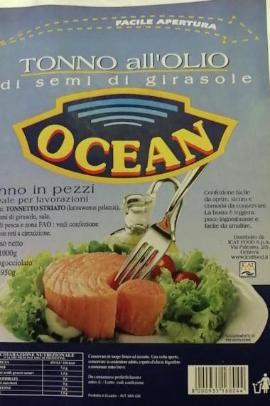 Fotografie - Tonno all'olio di semi di grasole Ocean