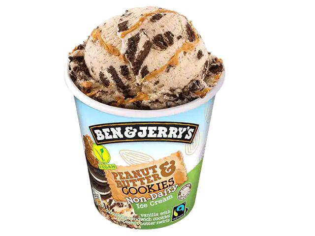 Fotografie - Non-Dairy Peanut Butter & Cookies Ben & Jerry's