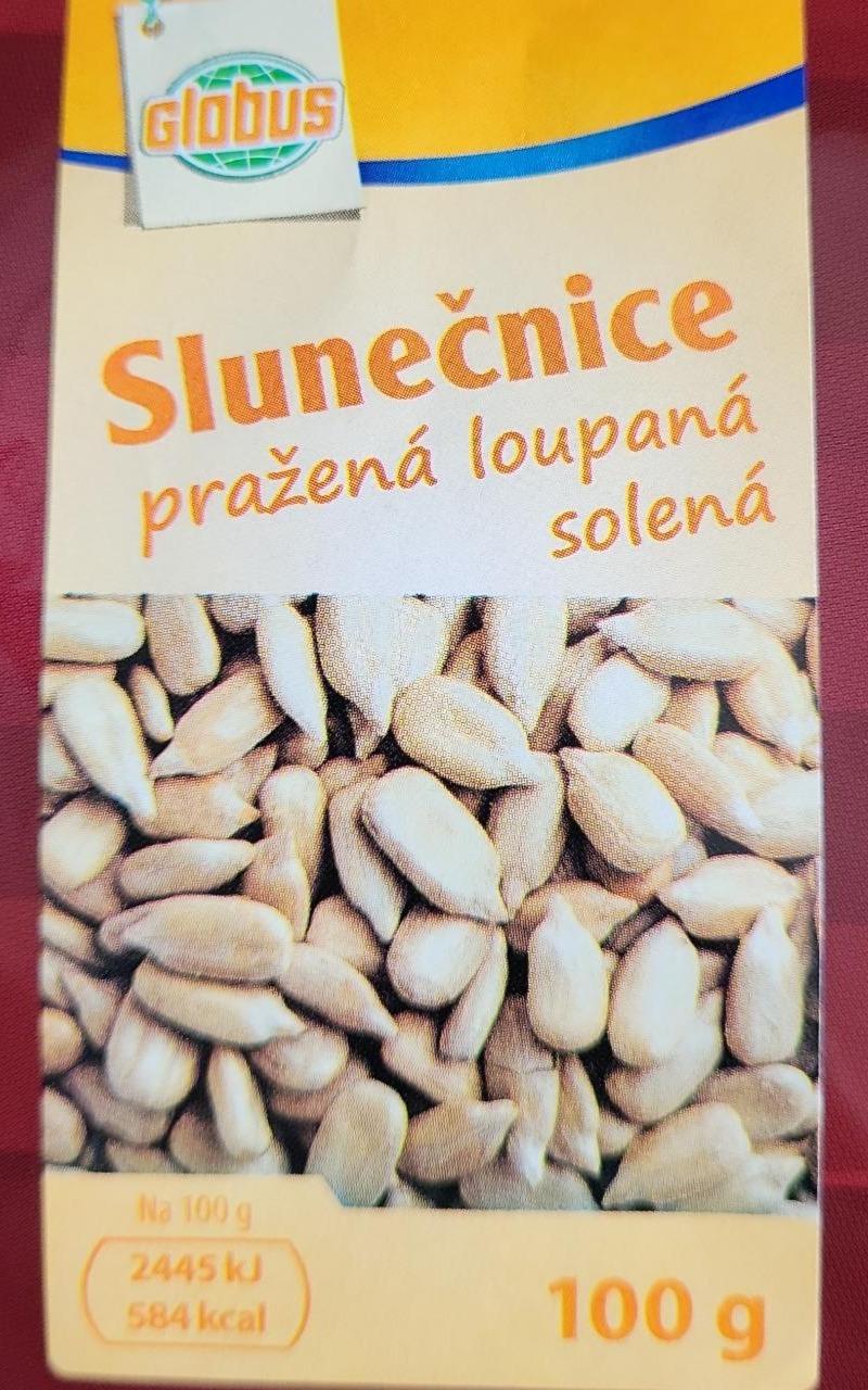 Fotografie - Slunečnice pražená loupání solená Globus