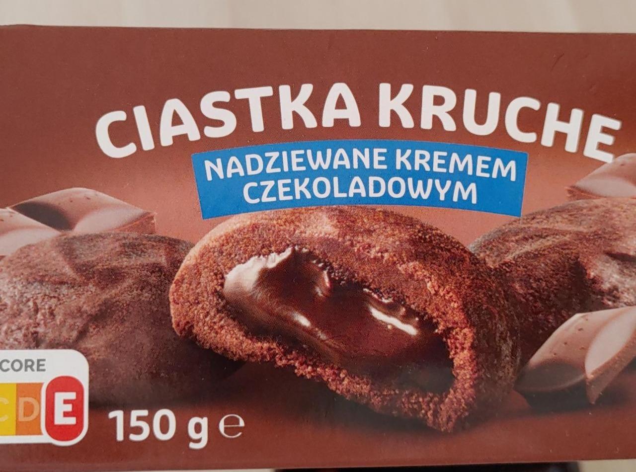 Fotografie - Ciastka kruche nadziewane kremem czekoladowym Carrefour Classic