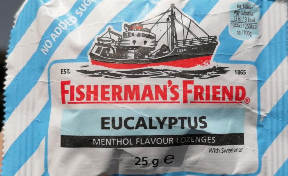 Fotografie - Fisherman's Friend Eucalyptus (bez cukru)