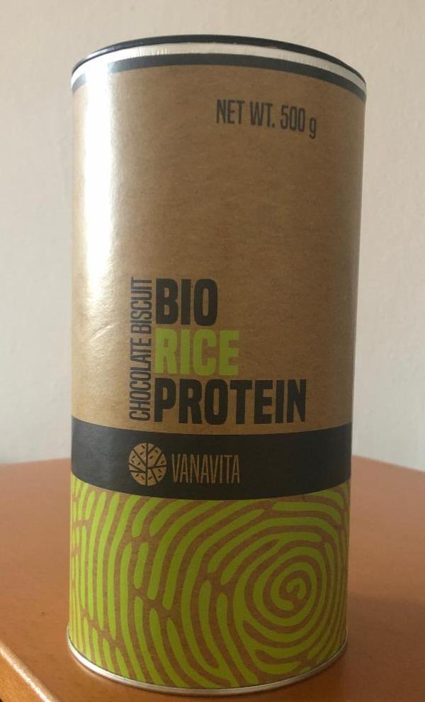 Fotografie - Bio rice protein chocolate biscuit Vanavita