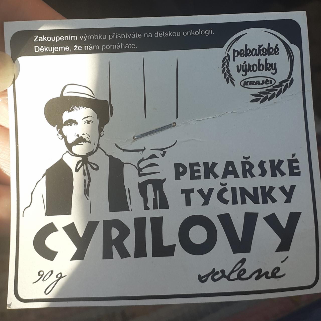 Fotografie - Cyrilovy pekařské tyčinky solené Krajči